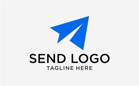 Premium Vector Send Logo Simple Modern Abstract