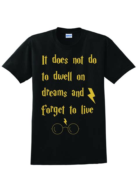 Dwell On Dreams Harry Potter T Shirt Casual T Shirts Harry Potter