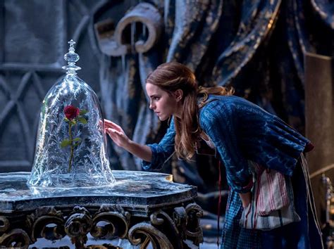 Image - Beauty and the Beast 2017-Belle and Enchanted Rose ...