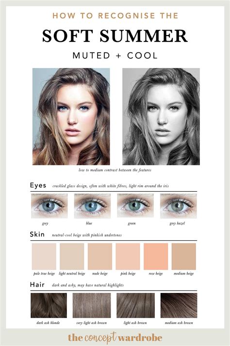 The colors on the palette are muted, warm, and medium deep. Soft Summer: A Comprehensive Guide | Soft summer makeup ...