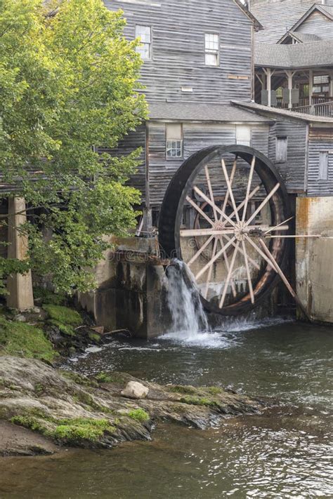 Old Grist Mill Stock Photo Image Of Mill Engineering 126750878