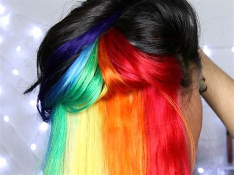 Rainbow Hair Be Like A Rainbow 28 Reasons To Live In Color