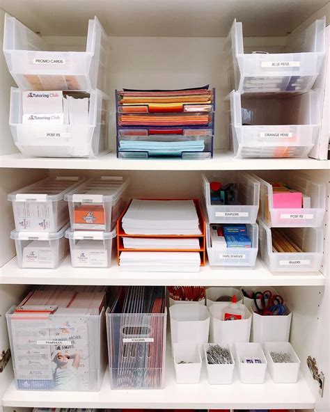 30 Office Supply Organization Ideas Lady Decluttered