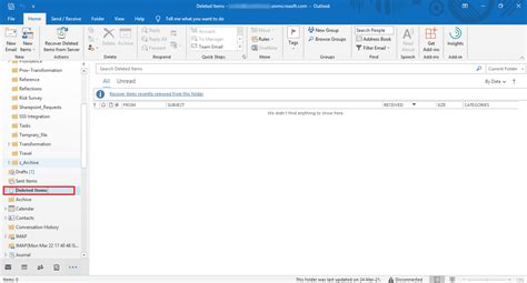 How To Recover Accidentally Deleted Outlook Data File Migrate Emails