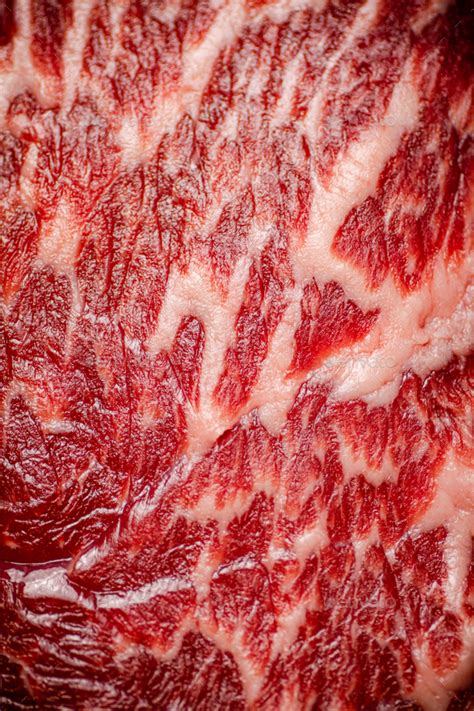 Raw Steak Macro Background The Texture Of The Meat Stock Photo By