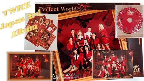 [twice ] japan 3rd album 『perfect world』 youtube