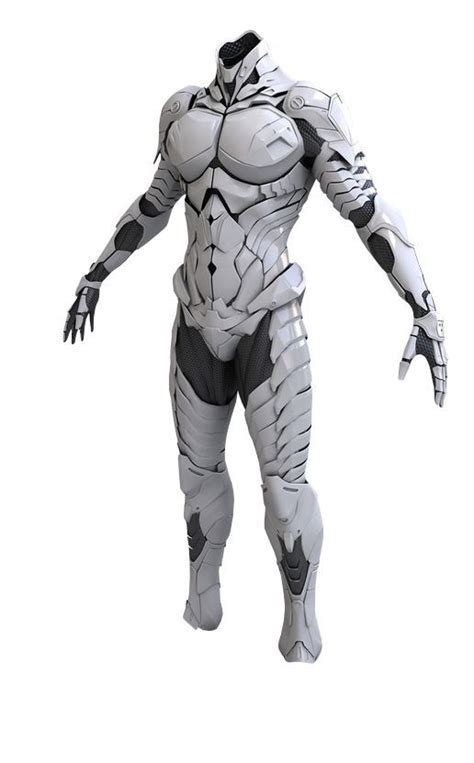 Sci Fi Armor Suit Of Armor Ninja Armor Combat Armor Robot Concept