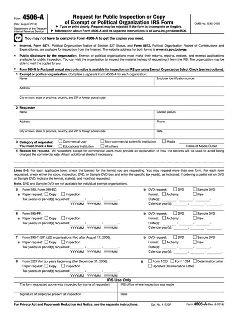 4506a Fillable Form Printable Forms Free Online