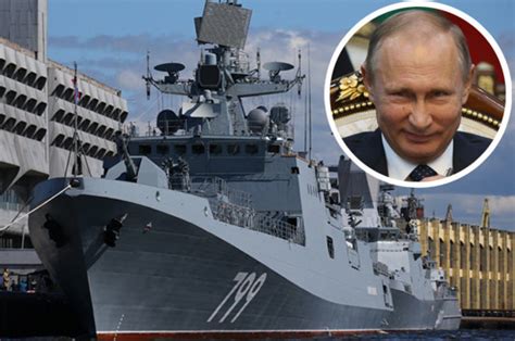 Russia Putins Warship Shoots Down Missile As Nato Send Troops To