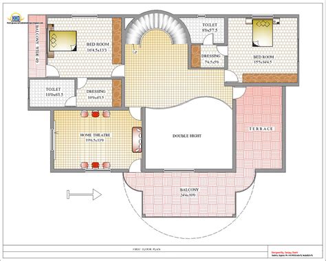 Duplex House Plan And Elevation 4217 Sq Ft Home Appliance