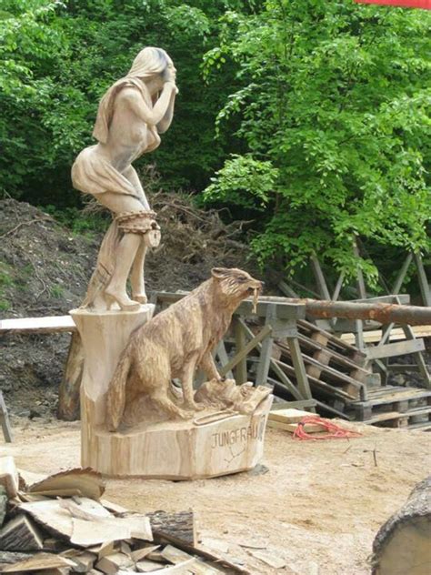 Bob King Eua Wood Carving Art Chainsaw Carving Cnc Wood Carving