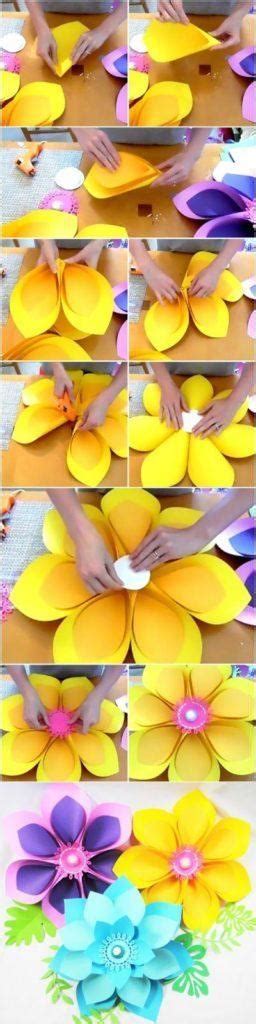 26 Sencillas Y útiles Ideas Con Flores De Papel Hawaianas Tutorial