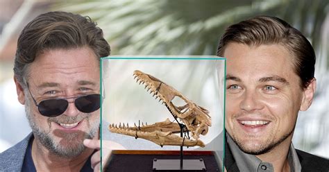 That Time Leonardo Dicaprio Sold A Dinosaur Skull To Russell Crowe