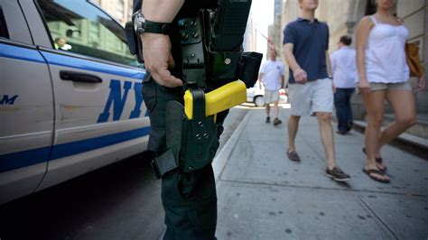 New York Police Embracing A Weapon They Have A Complicated Past With Tasers The New York Times