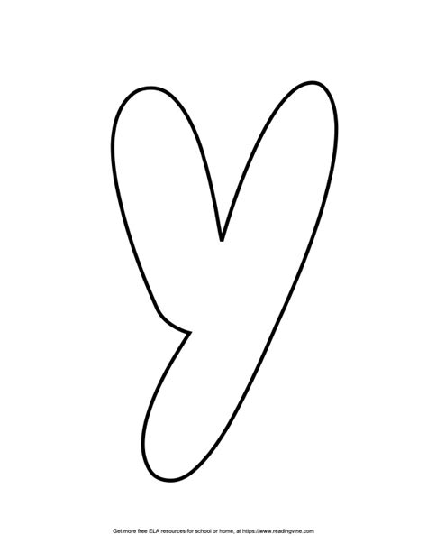 Bubble Letter Y 19 Free Printable Styles