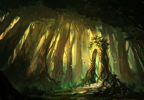 1280x720px 720p Free Download Enchanted Forest Forest Art Blinck