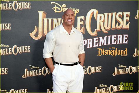 Emily Blunt Dwayne Johnson Edgar Ramirez Attend World Premiere Of Jungle Cruise At