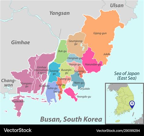 Busan Map