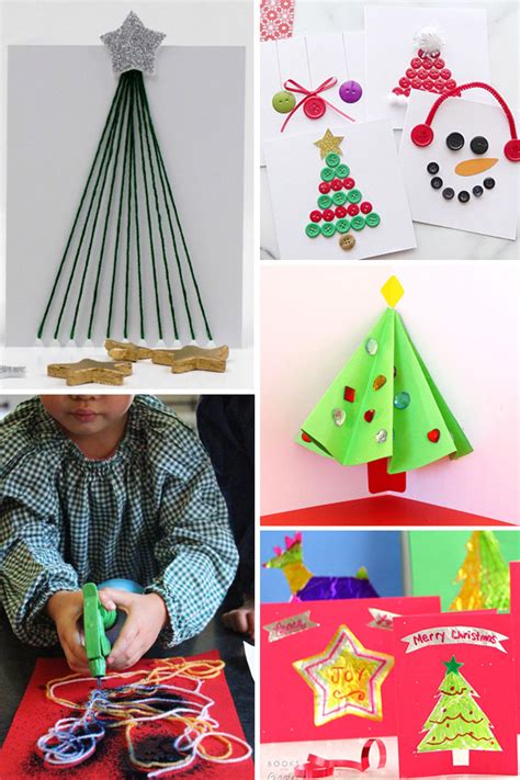 25 Diy Christmas Cards Crafts For Kids To Make Laptrinhx News
