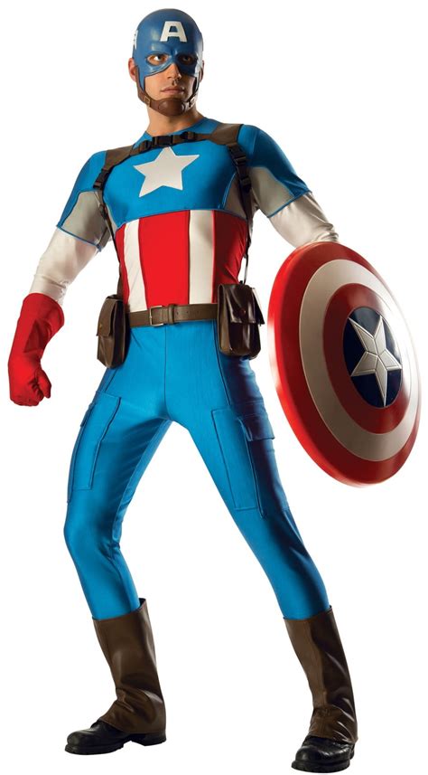 Adult Collector Captain America Marvel Universe Costume Walmart Com