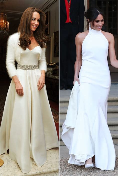 Aber heute haben wir ausnahmsweise mal eine gute nachricht. Kate Vs. Meghan: Royale Hochzeiten Im Vergleich - Glamour ...