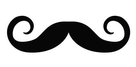 Dessin De Moustache Black Handlebar Mustache Canvas Prints By Mhea