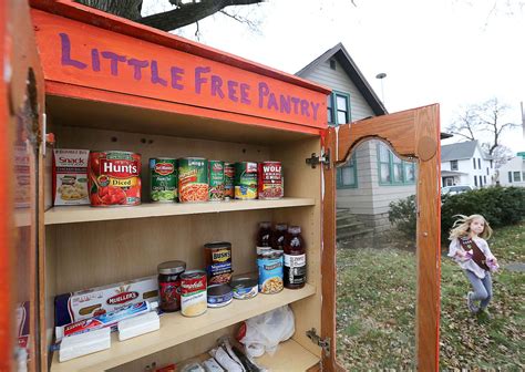 I stocked the pantry and took pictures and posted it to social media. Kendall stocking - Little free pantry, Madison, Wisconsin ...