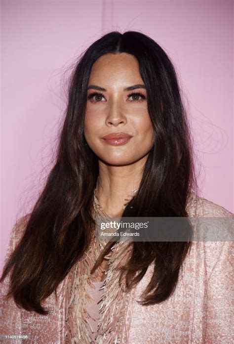 Olivia Munn Arrives At The Launch Of Patrick Tas Beauty Collection