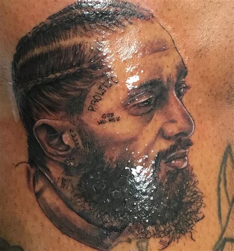 J R Smiths New Tattoo Honors Nipsey Hussle The Source