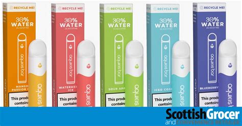 A ‘world First Water Vape Scottish Grocer And Convenience Retailer