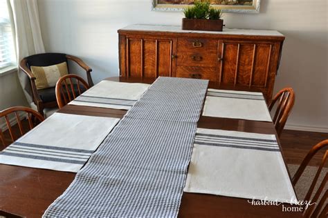 Farmhouse Table Runner And Placemats See More On Silenttool Wohohoo