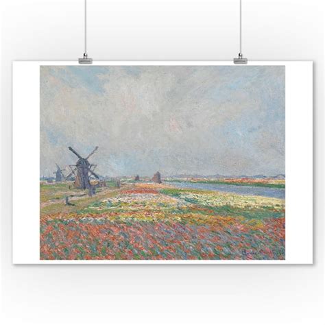Tulip Fields Near The Hague Masterpiece Classic Artist Vincent Van