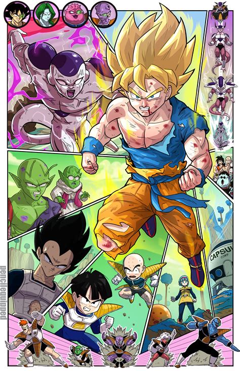A lovingly curated selection of 2791 free hd dragon ball wallpapers and background images. ArtStation - Dragon Ball Z - Namek Saga, Pencil Equipped