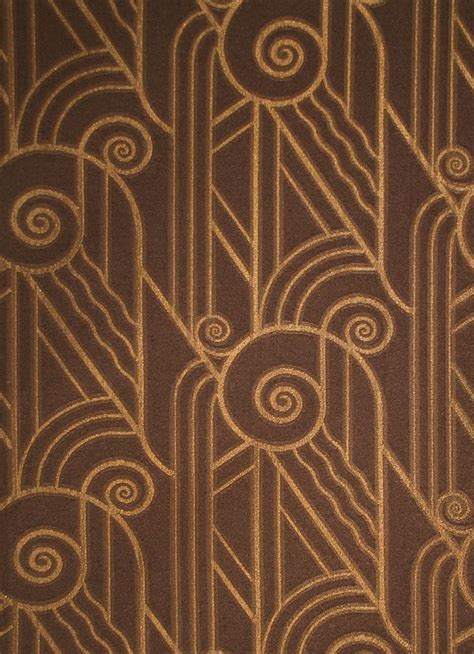 Bradbury Art Deco Fabric For Upholstery And Drapery Volute Art Deco