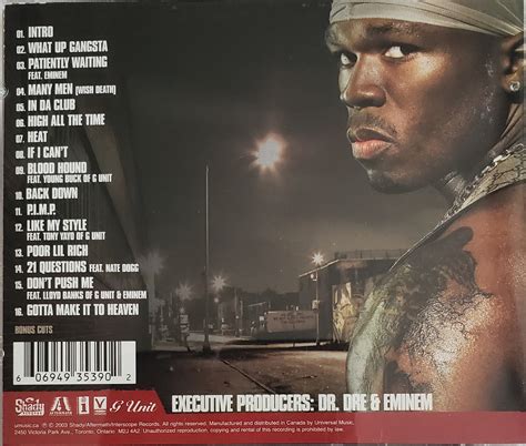 50 Cent Get Rich Or Die Tryin Cd Album Total Vintage