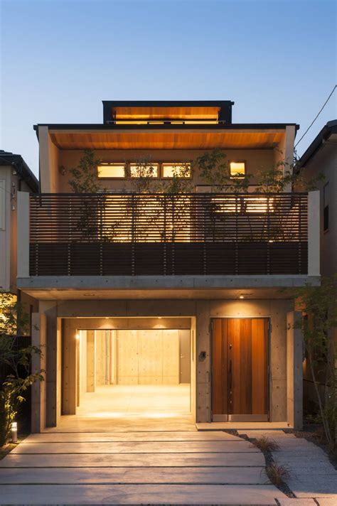 Japanese Minimalism At Its Finest Facade House Japanese Modern House