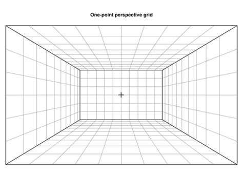 One Point Perspective Grid Teaching Resources