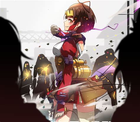 Online Crop Hd Wallpaper Anime Kabaneri Of The Iron Fortress Mumei