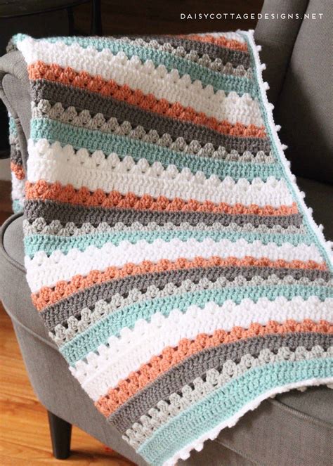 Crochet Square Patterns For Blankets