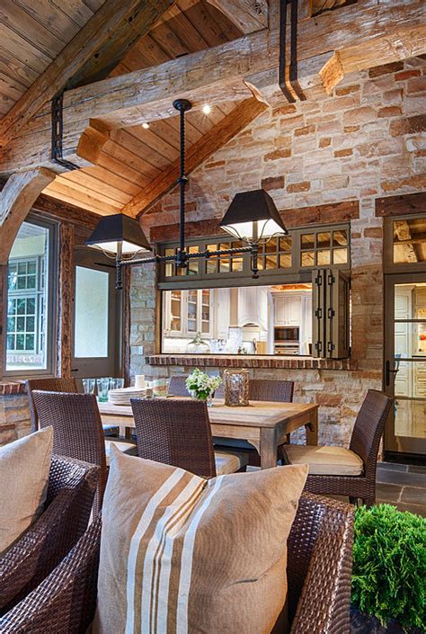 Rustic Ranch Style Home With Inspiring Kitchen Home Bunch Interior