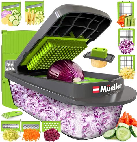 Mueller Austria Pro Series Onion Mincer Chopper Slicer Vegetable