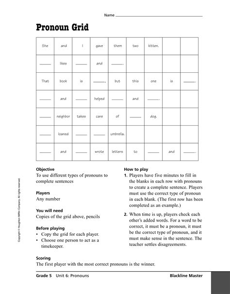 Download This Fun Grammar Printable For Grammar Practice To Help