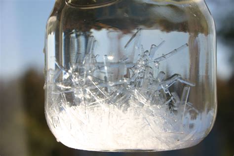 We're talking epsom salt, of course. How to Grow a Cup of Quick Crystal Needles