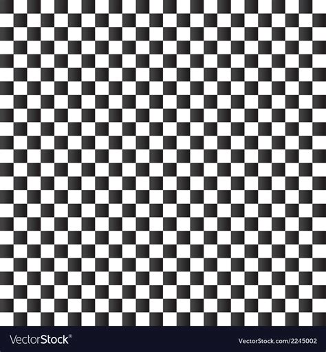 Checkered Flag Background Seamless Chessboard Vector Image
