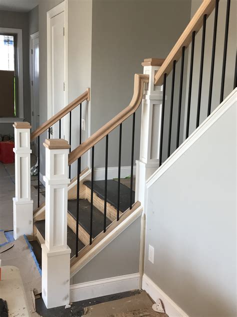Wood Stair Banisters And Railings We Offer The Best Custom Stair
