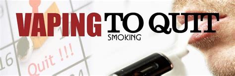 Vaping To Quit Smoking Does It Actually Work