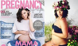 Lauren Brant Exposes Her Baby Bump In Her Cover Shoot Daily Mail Online