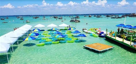 Crab Island Water Taxi 2019 Panama City Beach Vacation Destin