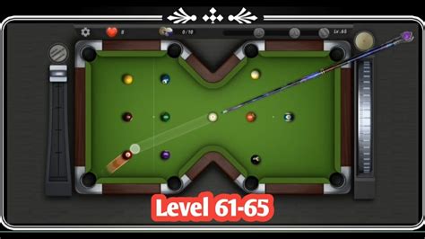 Play Games Ball Pool Billiard City Level 61 65 Youtube