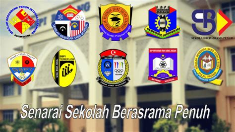 Senarai SBP Sekolah Berasrama Penuh Di Malaysia